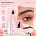 Lápiz cejas impermeable 2x1
